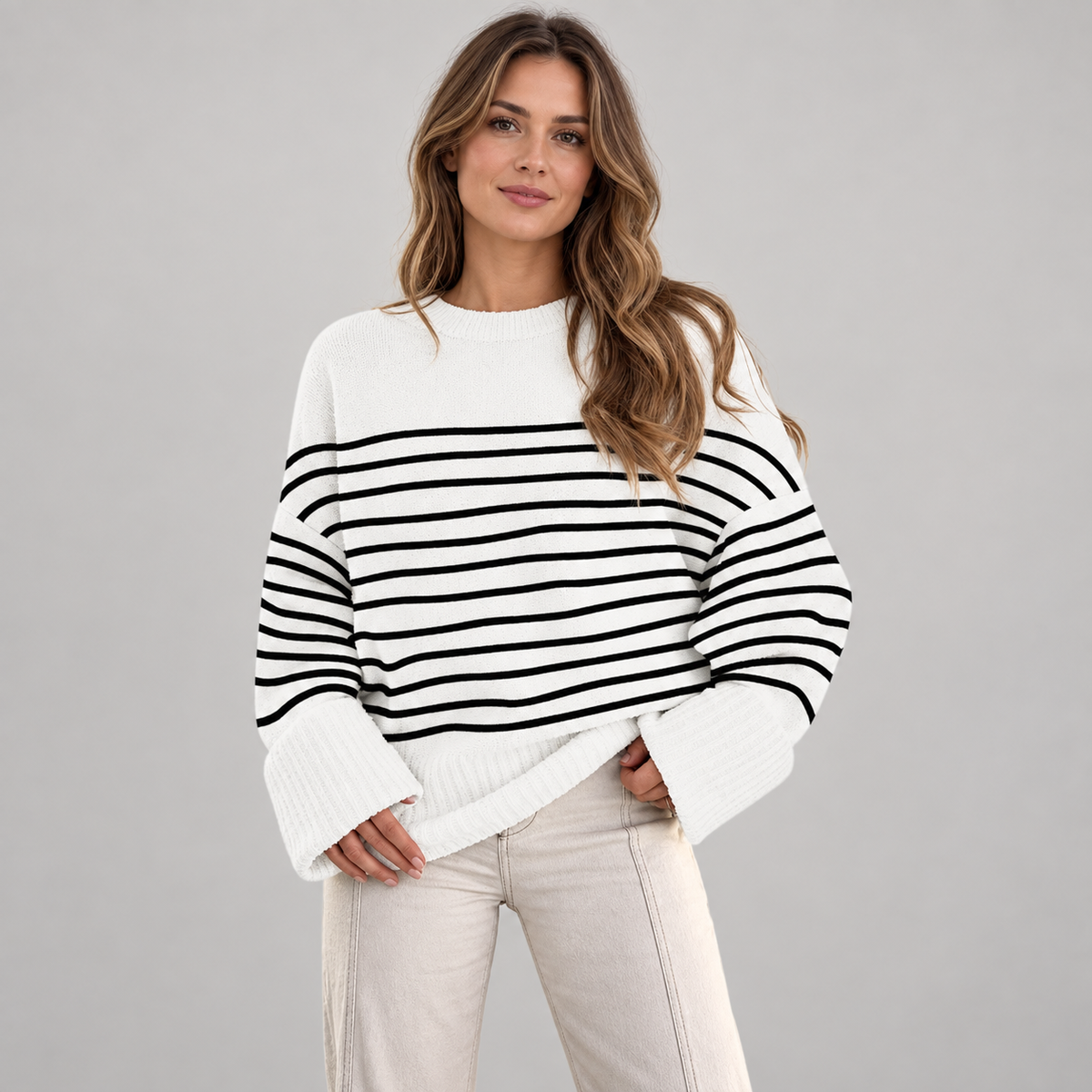 Stella — White Black Stripe — photo 1
